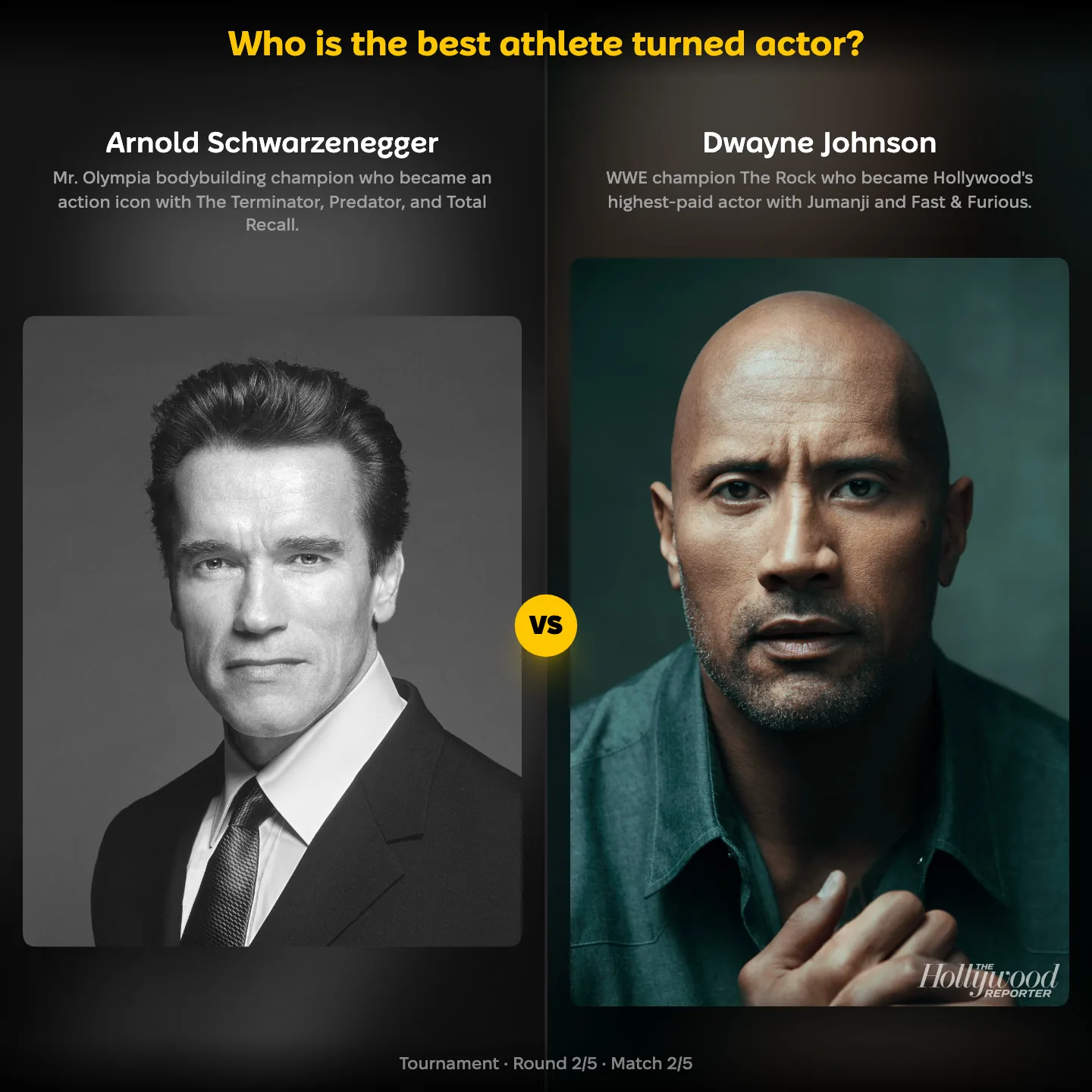 The best athletes turned actors ranked, including Dwayne Johnson