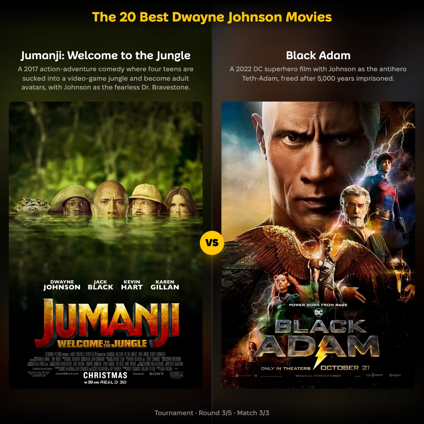 The 20 best Dwayne Johnson movies ranked
