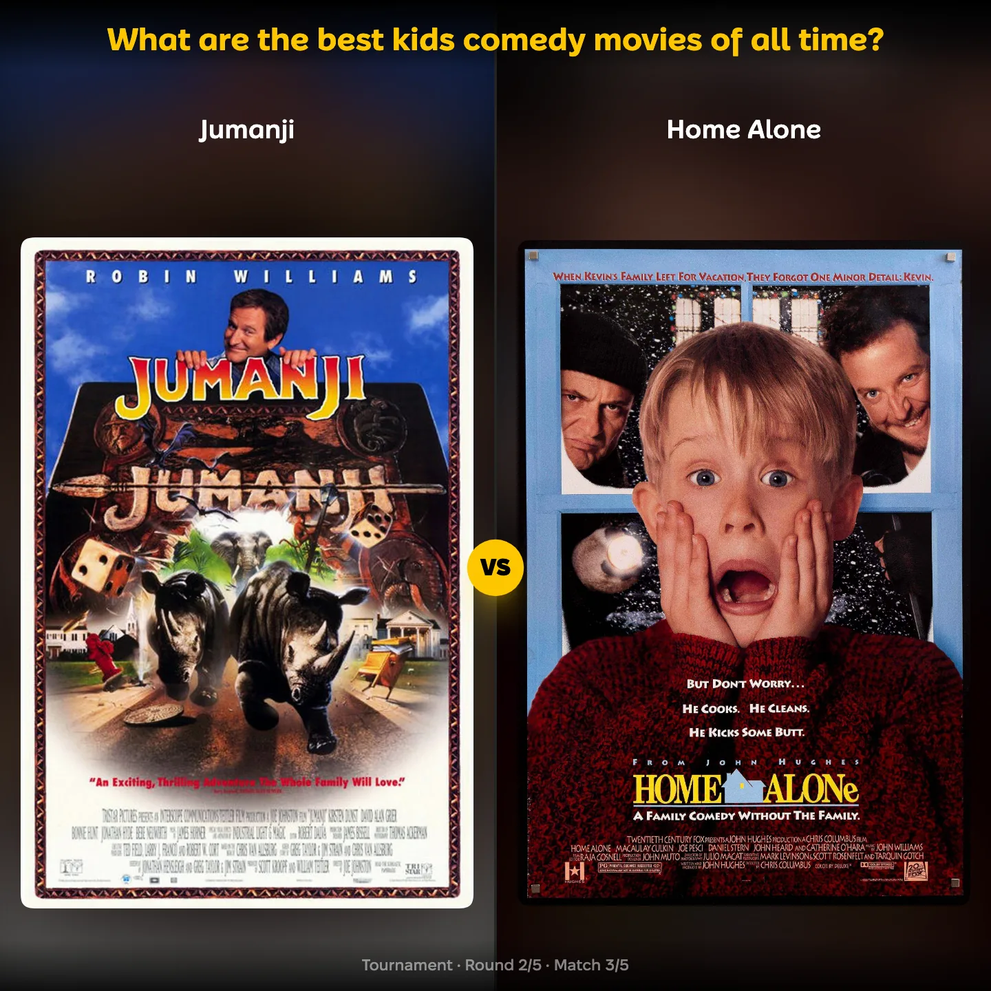 The best kids comedy movies of all time ranked, including Jumanji