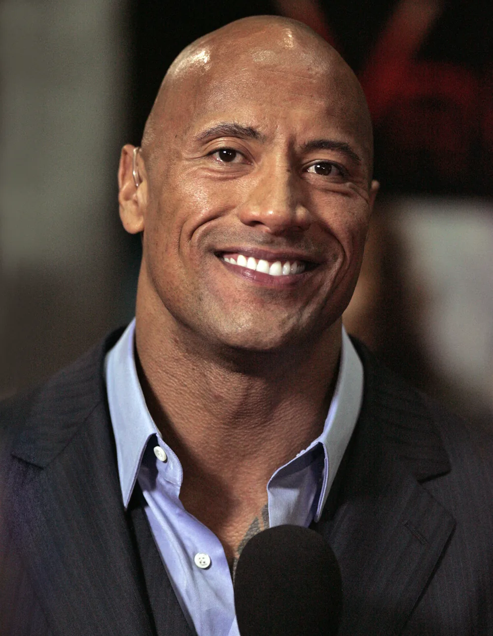 Dwayne 'The Rock' Johnson on a red carpet