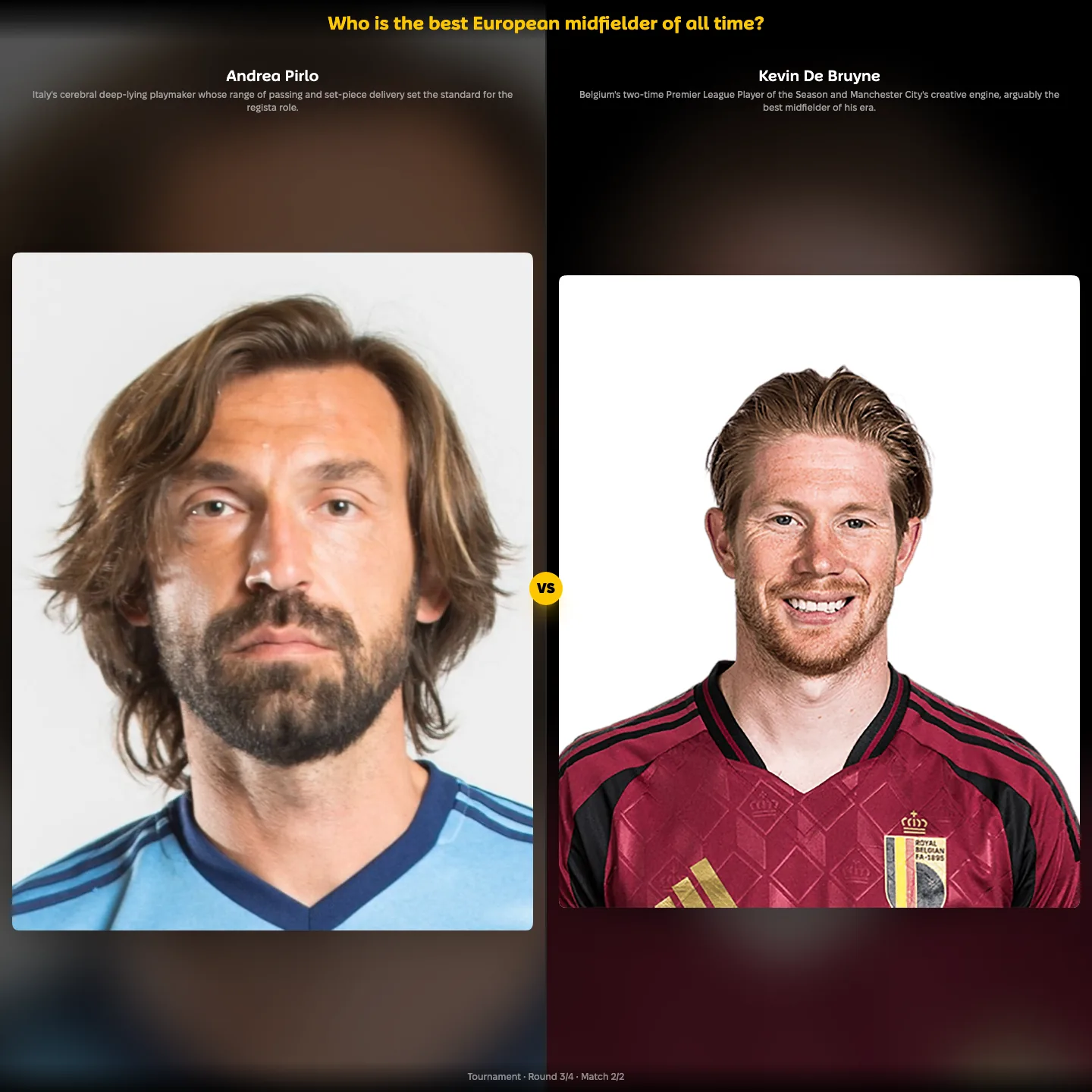 The best European midfielders of all time ranked, including Kevin De Bruyne