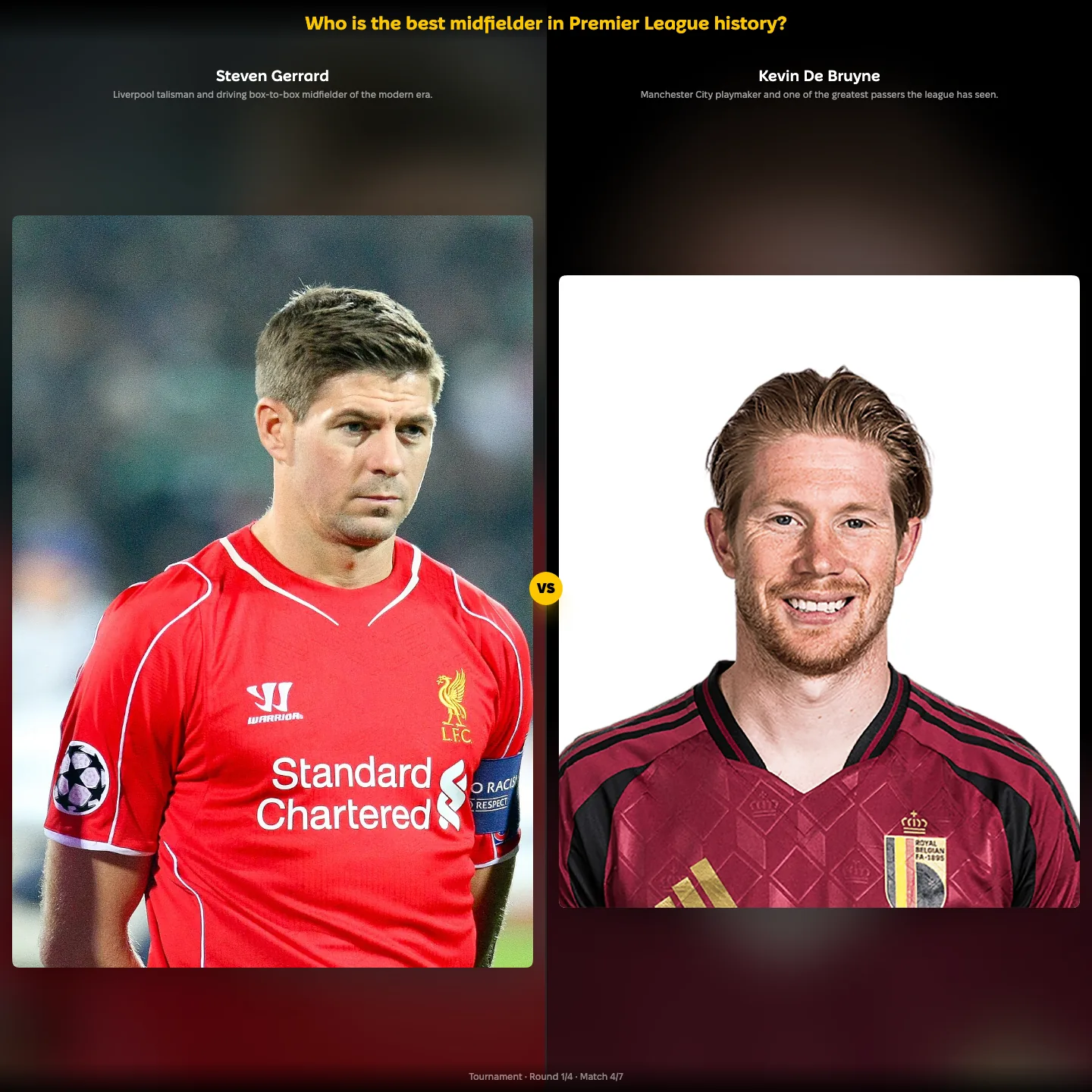 The best midfielders in Premier League history ranked, including Kevin De Bruyne