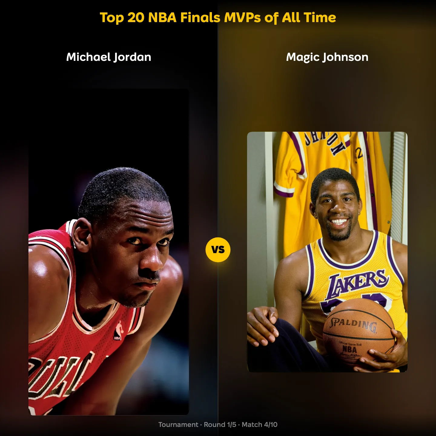 Top 20 NBA Finals MVPs of all time ranked, with Michael Jordan against Magic Johnson