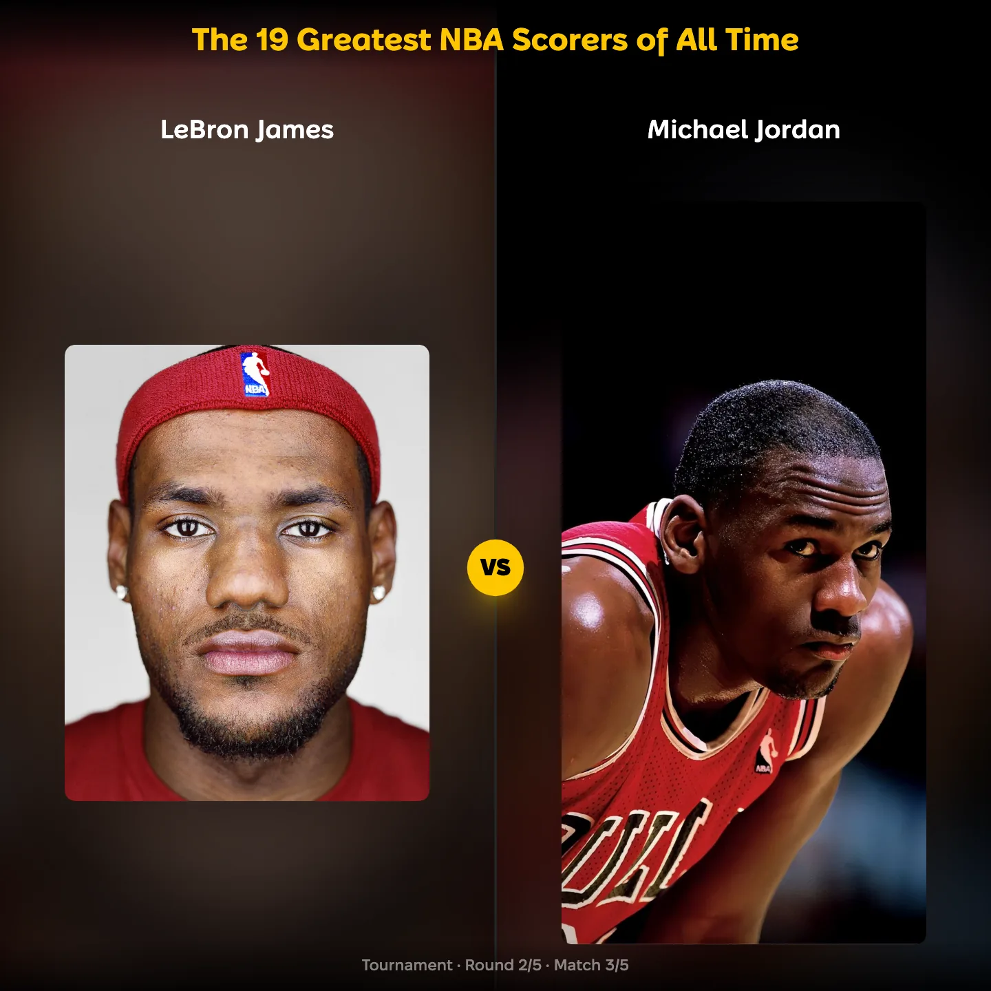 The 19 greatest NBA scorers of all time ranked, with LeBron James against Michael Jordan