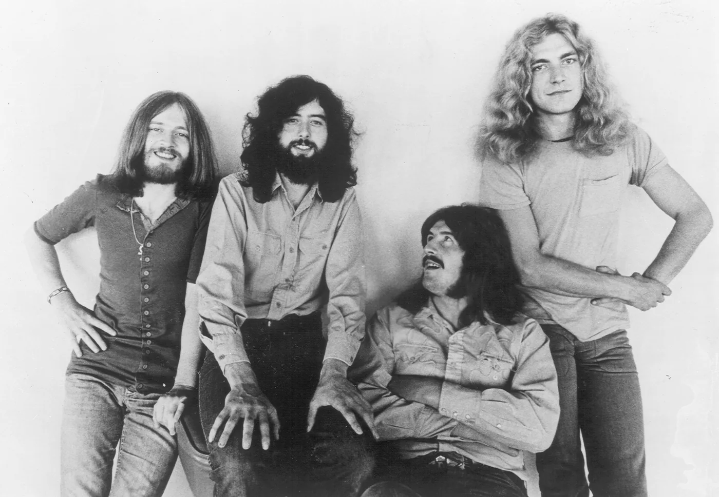 Led Zeppelin in 1971: John Paul Jones, Jimmy Page, John Bonham and Robert Plant