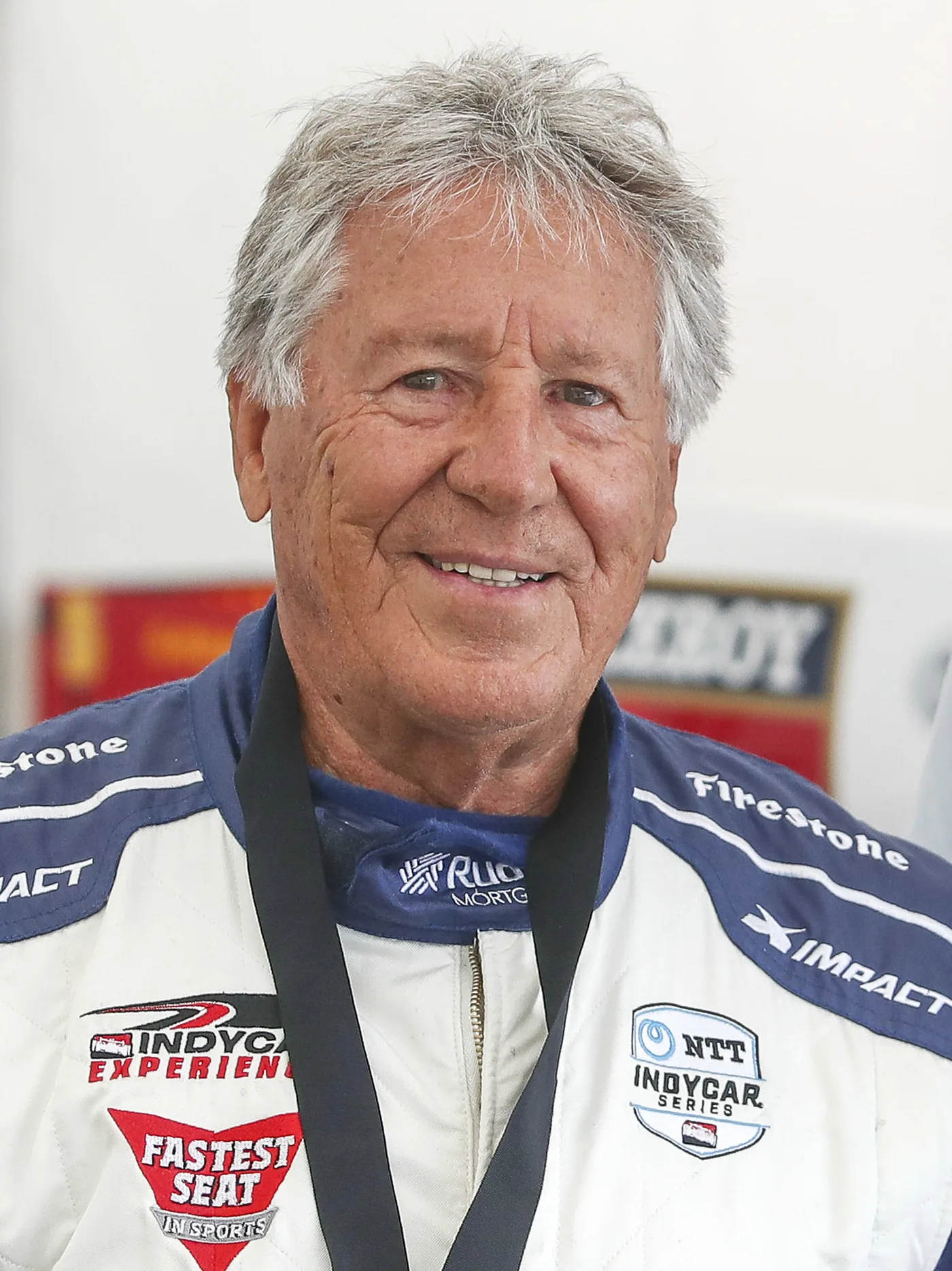 Mario Andretti at the Goodwood Festival of Speed in 2021