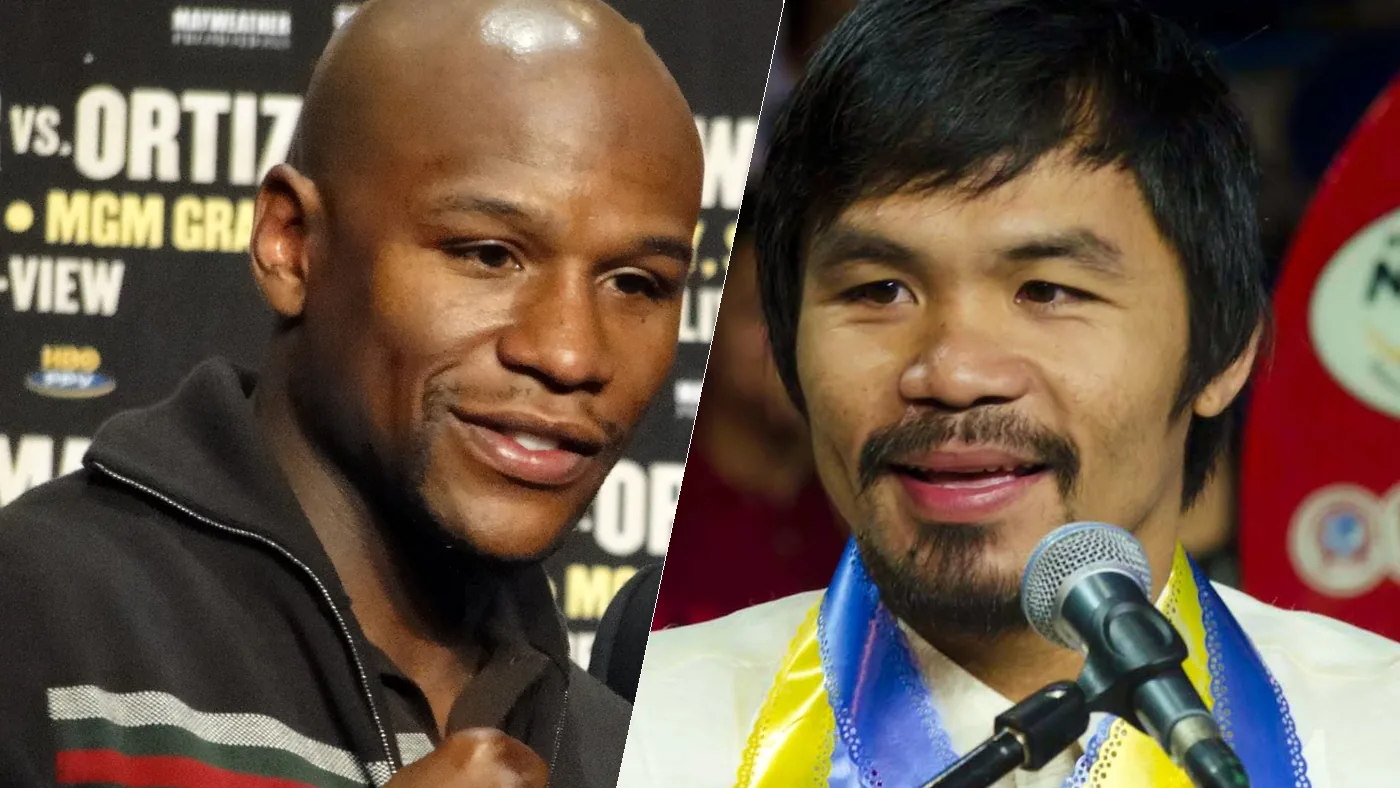 Floyd Mayweather and Manny Pacquiao, the two boxers who headlined the richest fight in the sport's history