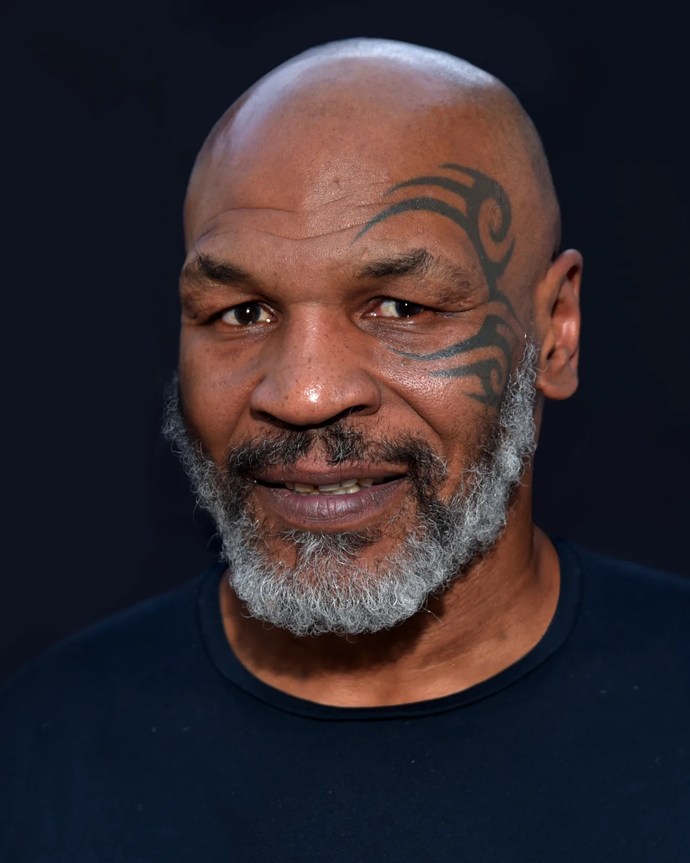 Mike Tyson photographed in 2019