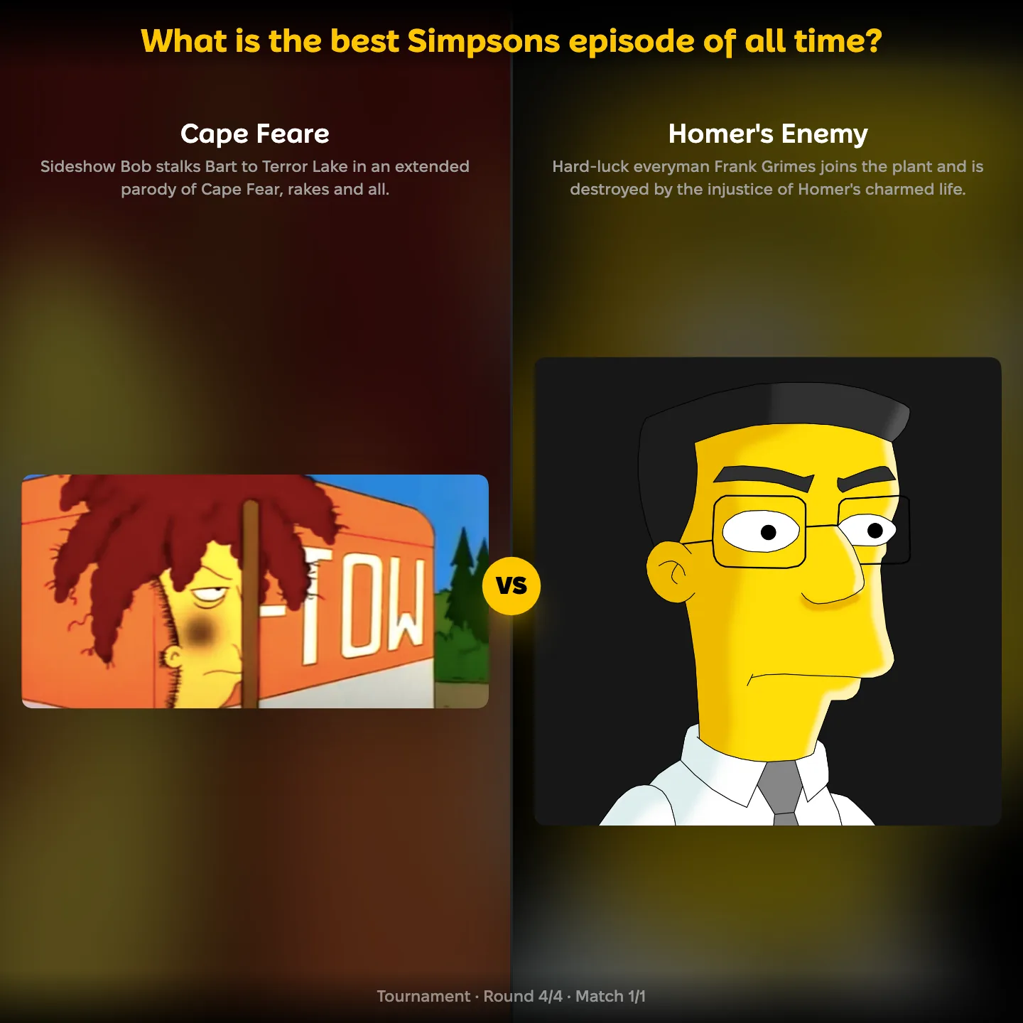 The best Simpsons episode of all time ranked, with 