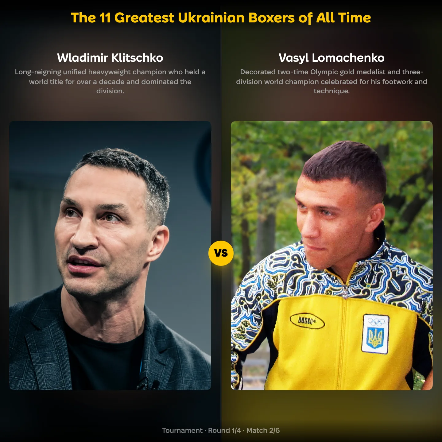 The greatest Ukrainian boxers ranked: Wladimir Klitschko vs Vasyl Lomachenko