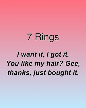 7 Rings — ranked #2
