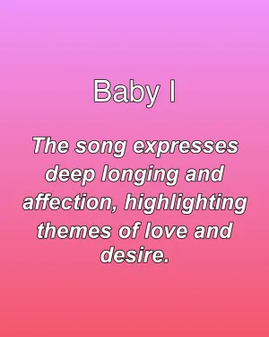 Baby I — ranked #17
