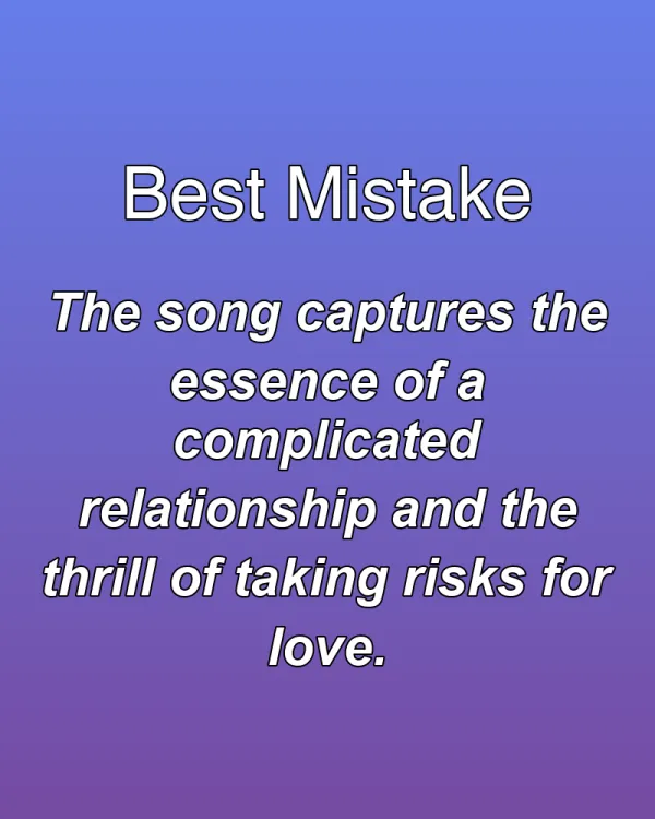 Best Mistake - ranking option ranked #20