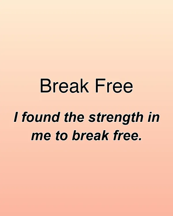 Break Free - ranking option ranked #21