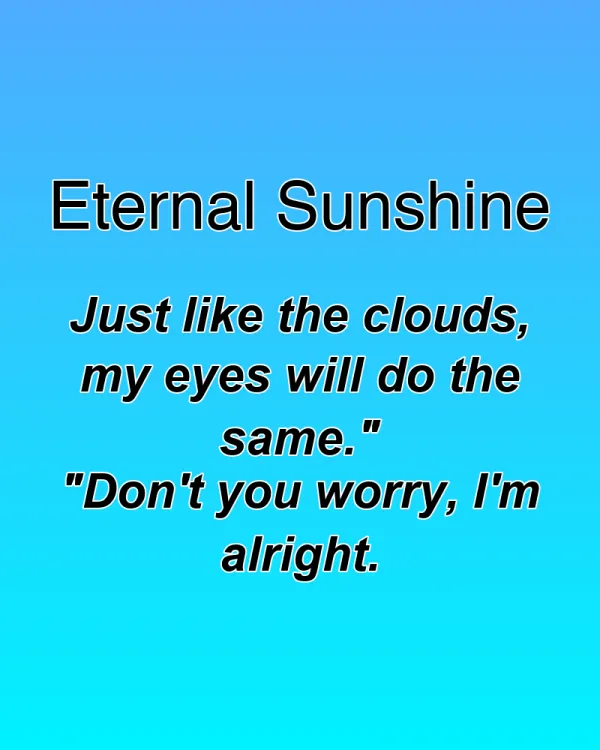 Eternal Sunshine - ranking option ranked #23