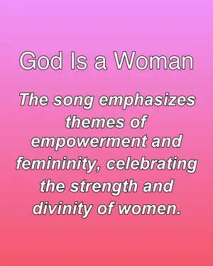 God Is a Woman — ranked #5