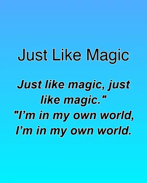 Just Like Magic — ranked #30