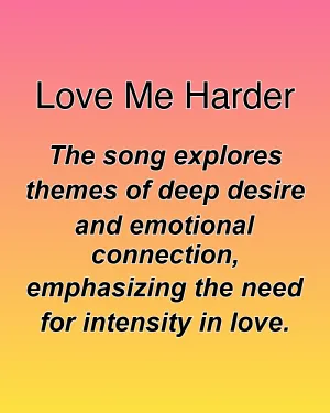 Love Me Harder — ranked #13