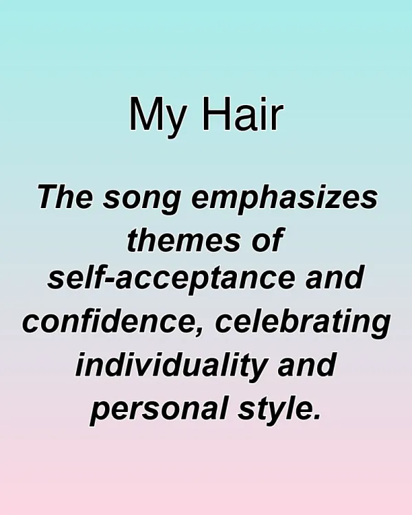 My Hair - ranking option ranked #32