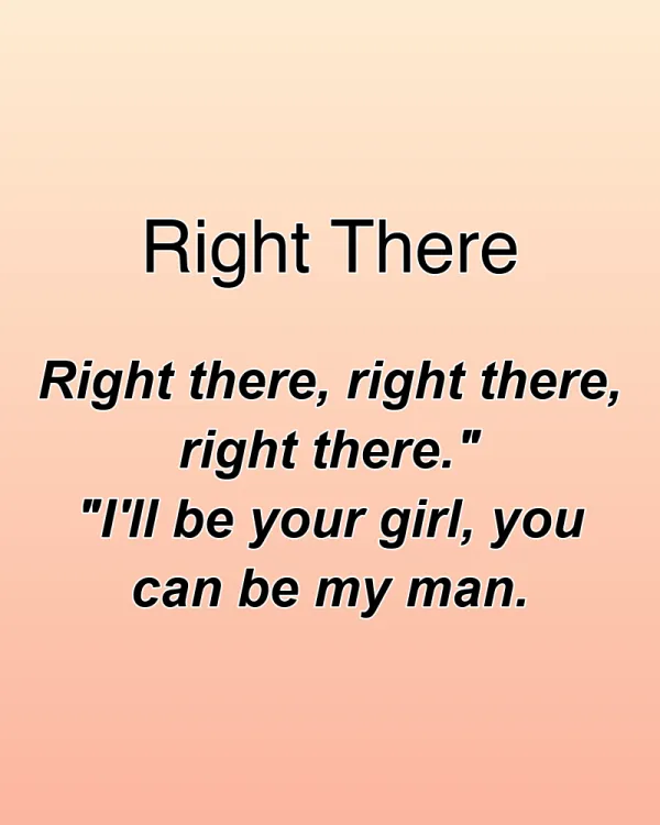 Right There - ranking option ranked #18