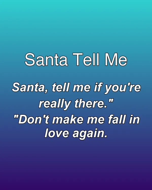 Santa Tell Me - ranking option ranked #15