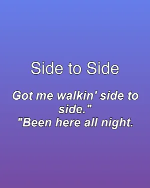 Side to Side — ranked #7