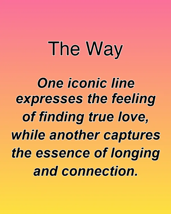 The Way - ranking option ranked #16