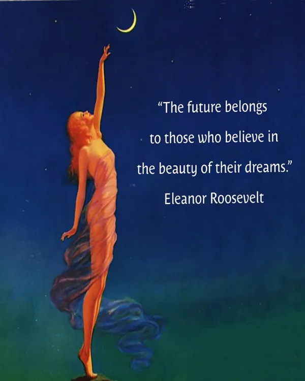 Eleanor Roosevelt - The Future belongs to those - ranking option ranked #12
