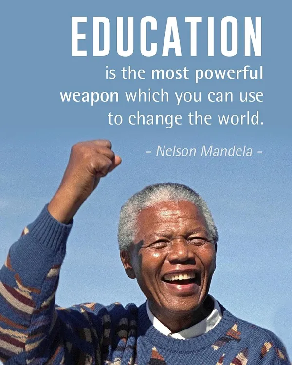 Nelson Mandela - The Power of Education - ranking option ranked #3