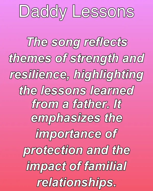 Daddy Lessons - ranking option ranked #18