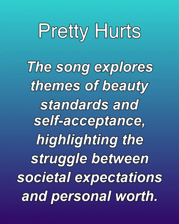 Pretty Hurts - ranking option ranked #13