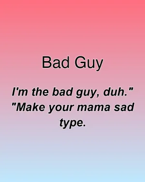 Bad Guy
