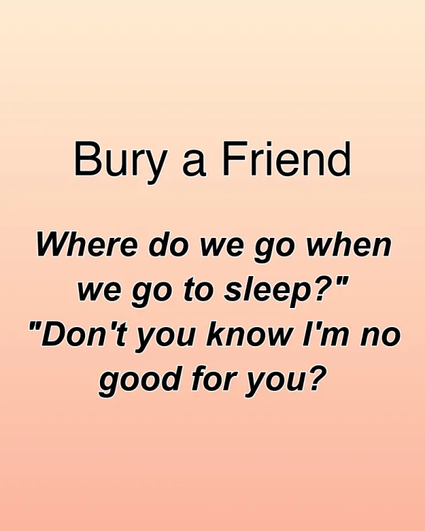 Bury a Friend - ranking option ranked #4