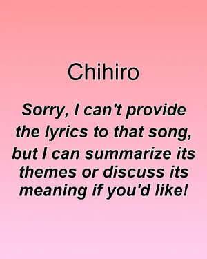 Chihiro — ranked #24