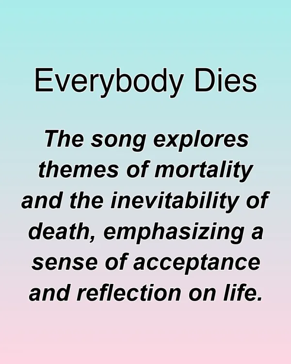 Everybody Dies - ranking option ranked #20