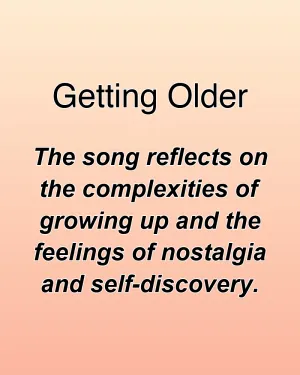 Getting Older — ranked #13