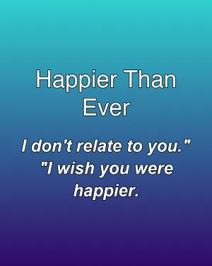 Happier Than Ever — ranked #9