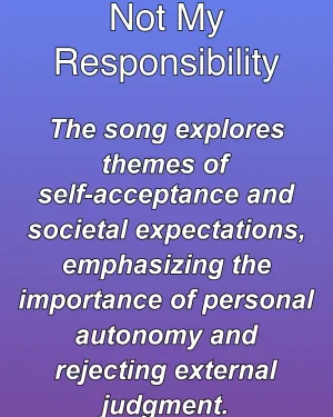 Not My Responsibility — ranked #19