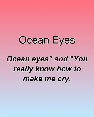 Ocean Eyes — ranked #2