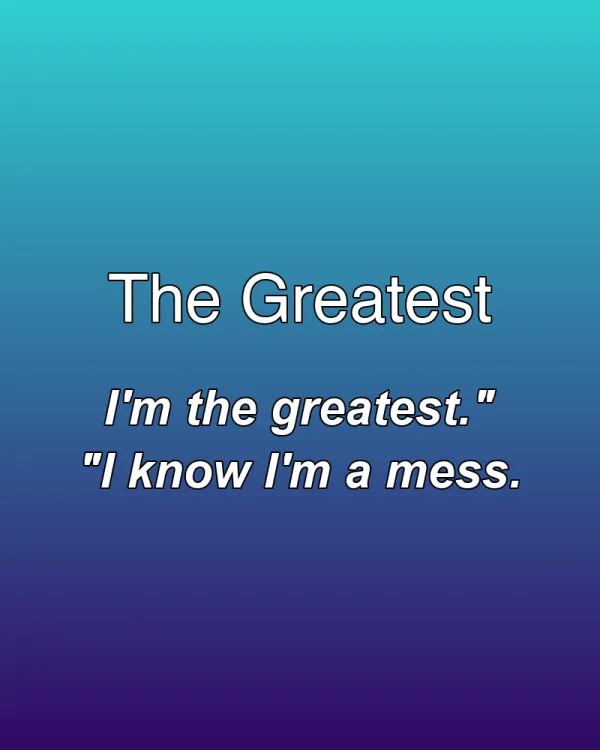 The Greatest - ranking option ranked #25