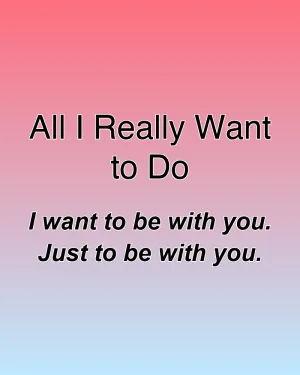 All I Really Want to Do — ranked #20
