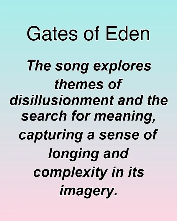 Gates of Eden - ranking option ranked #26