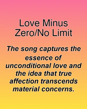 Love Minus Zero/No Limit — ranked #24