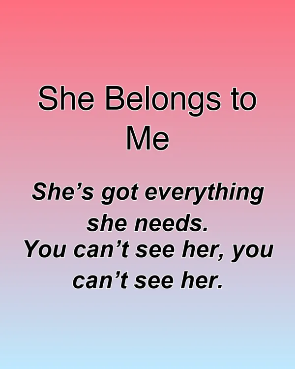 She Belongs to Me - ranking option ranked #23
