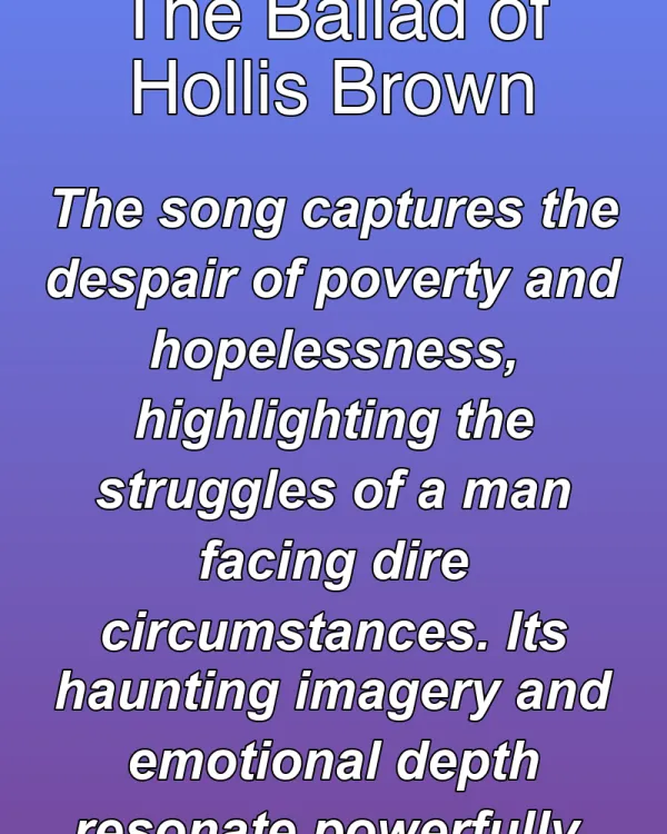 The Ballad of Hollis Brown - ranking option ranked #13