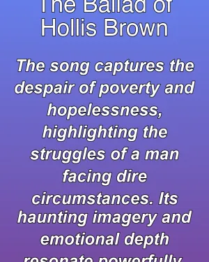 The Ballad of Hollis Brown — ranked #13