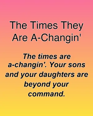 The Times They Are A-Changin' — ranked #3