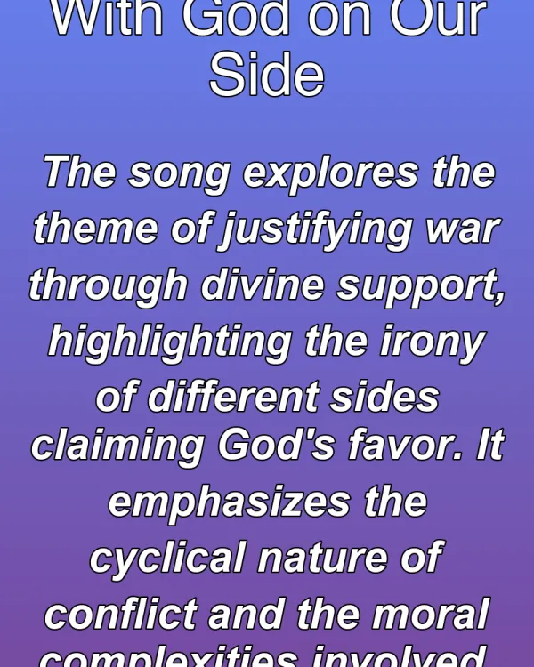 With God on Our Side - ranking option ranked #14