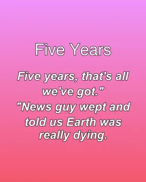 Five Years — ranked #20