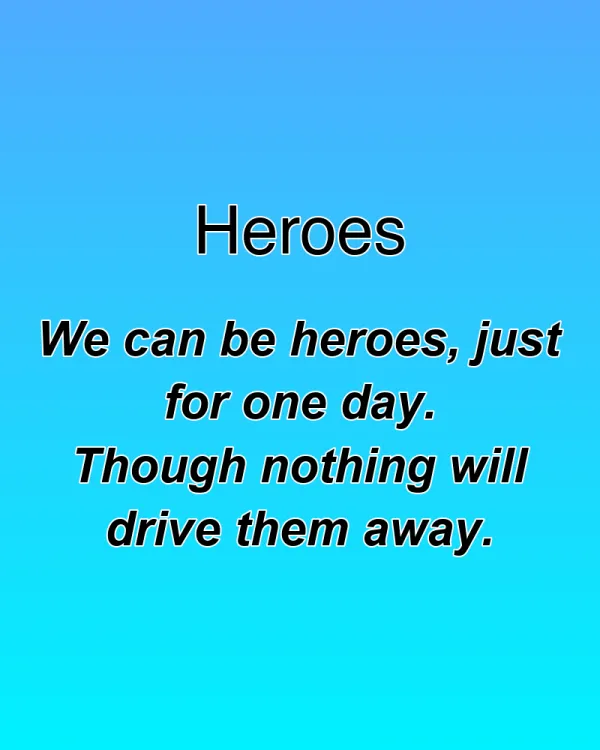 Heroes - ranking option ranked #3